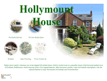 Tablet Screenshot of hollymounthouse.co.uk